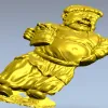 3D модель "Мужик с пивом" - STL файл для ЧПУ