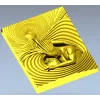 3D модель панно "Вихрь единения" - STL для ЧПУ