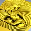 3D модель панно "Вихрь единения" - STL для ЧПУ