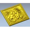 Вихрь чувств - 3D панно в формате STL для ЧПУ
