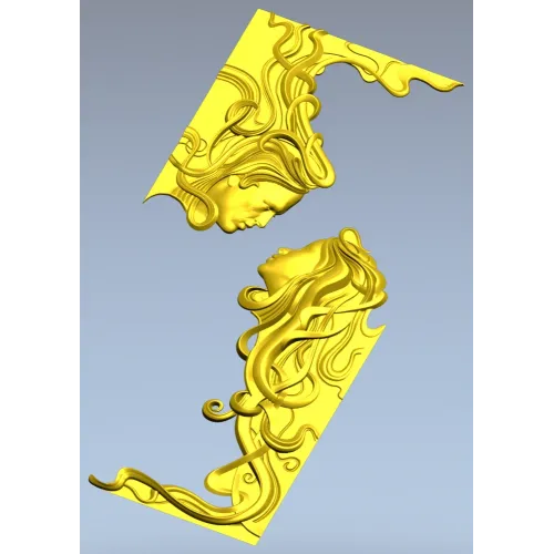 Диалог двух лиц - 3D модель STL для фрезеровки