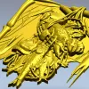 Панель "Трофей рыбака" - 3D модель STL для ЧПУ