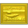 Панно "На рыбалке" - 3D модель STL для ЧПУ
