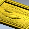 Панно "На рыбалке" - 3D модель STL для ЧПУ