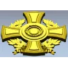 Лавровый наградной крест - 3D модель STL для ЧПУ