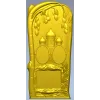 Tomb Plaque with Church Domes - STL 3D Model for CNC