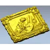 Барочный натюрморт в резной раме - STL для ЧПУ