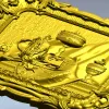 Барочный натюрморт в резной раме - STL для ЧПУ