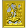 Antique Ewer and Cask Relief - STL 3D Model for CNC