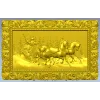 STL модель панно "Зимняя тройка" - 3D модель stl для ЧПУ