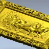 STL модель панно "Зимняя тройка" - 3D модель stl для ЧПУ