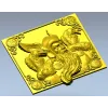 Odin с воронами - 3D модель STL для ЧПУ