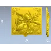 Odin с воронами - 3D модель STL для ЧПУ