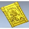 Панель "Трон Волчьего Владыки" - 3D модель STL для ЧПУ