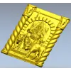 Панель "Трон Волчьего Владыки" - 3D модель STL для ЧПУ