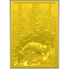 3D модель STL - панно "Пруд с карпом" для ЧПУ