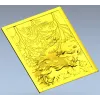 3D модель STL - панно "Пруд с карпом" для ЧПУ