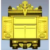 Оконный наличник в классическом стиле - STL модель для ЧПУ