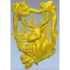 Forest Stag Emblem - detailed STL 3D model for CNC