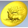 Горный олень - рельефная stl модель для ЧПУ