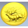 Горный олень - рельефная stl модель для ЧПУ