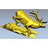 3D модель бегущий олень (STL) для ЧПУ
