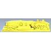 Панель "Встреча в тайге" - рельефная 3D модель STL для ЧПУ