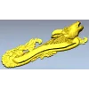 Deer Head Rococo Hanger STL 3D Model