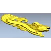 Deer Head Rococo Hanger STL 3D Model