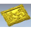 Framed Moose Relief - STL 3D Model for CNC Carving