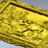 Framed Moose Relief - STL 3D Model for CNC Carving