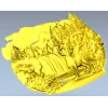 Олень у водопада - 3D модель STL для ЧПУ