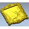 Барочный олень - 3D панно STL для ЧПУ