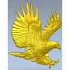 Орёл в полёте - 3D модель STL для ЧПУ