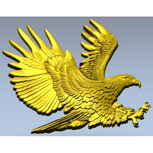 Орёл в полёте - 3D модель STL для ЧПУ