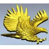 Орёл в полёте - 3D модель STL для ЧПУ