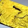 Полёт орлов в горах - рельефная 3D модель STL для ЧПУ