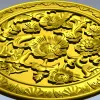 Флоральный медальон - 3D модель STL для ЧПУ