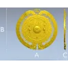 Ацтекский солнечный медальон - 3D модель STL для ЧПУ