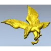 Орёл в атаке - 3D модель STL для ЧПУ