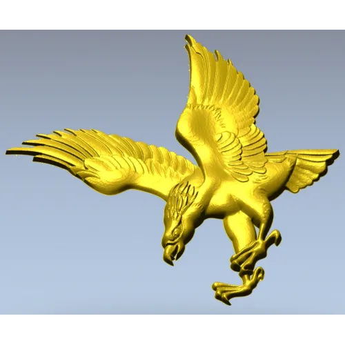 Орёл в атаке - 3D модель STL для ЧПУ