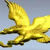 Орёл в атаке - 3D модель STL для ЧПУ