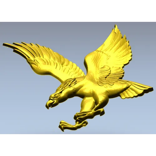 Орёл в атаке - 3D модель STL для ЧПУ
