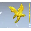 Орёл в атаке - 3D модель STL для ЧПУ