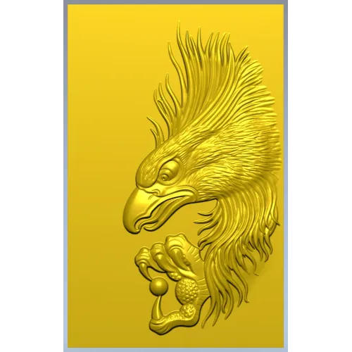 Орлиный Страж - рельефная 3D модель для ЧПУ (STL)
