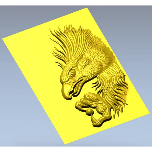 Орлиный Страж - рельефная 3D модель для ЧПУ (STL)