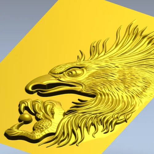 Орлиный Страж - рельефная 3D модель для ЧПУ (STL)