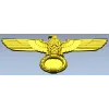 Heraldic Eagle with Laurel Wreath - STL 3D Model for CNC
