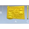 Табличка "Осторожно! Злая собака и кот" - STL модель для ЧПУ