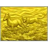 Панно "Погоня саванны" - 3D STL модель для ЧПУ